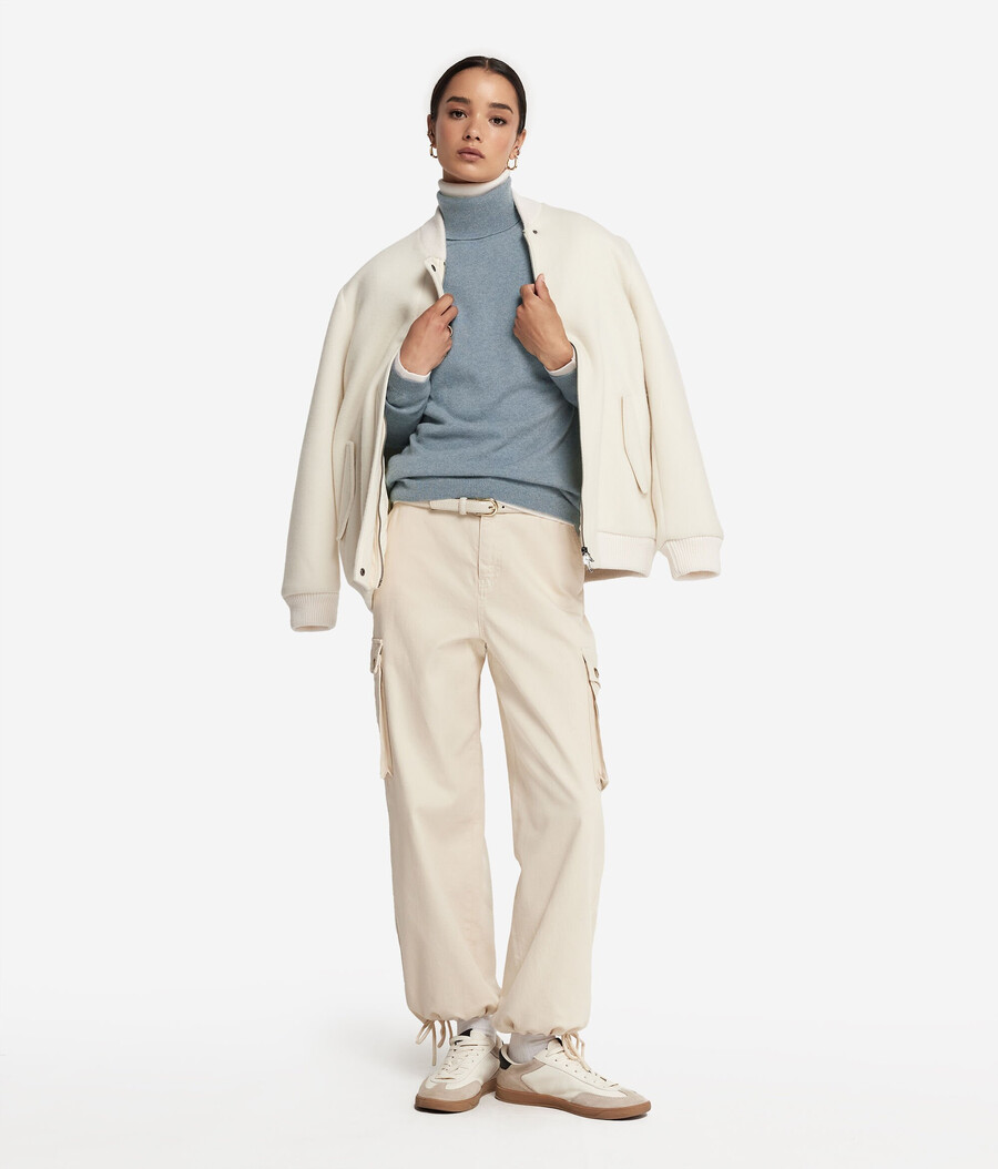 maglione a collo alto in cashmere ultra morbido