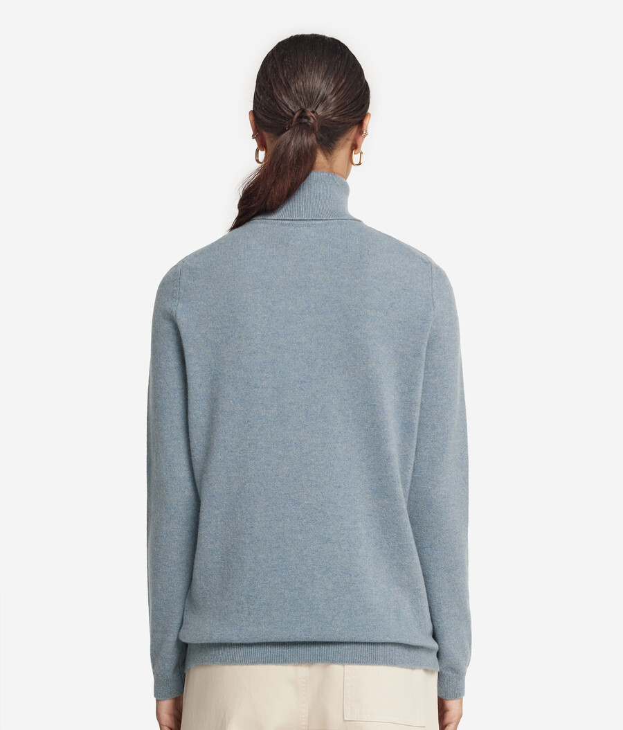 maglione a collo alto in cashmere ultra morbido