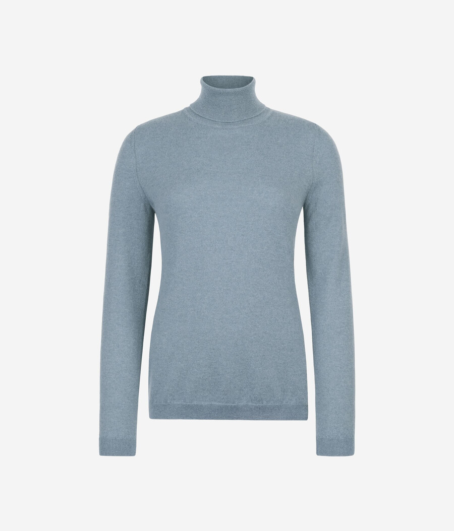 maglione a collo alto in cashmere ultra morbido