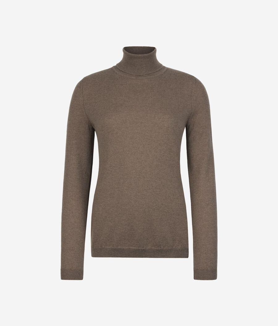 maglione a collo alto in cashmere ultra morbido