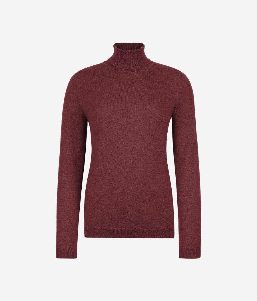 maglione a collo alto in cashmere ultra morbido