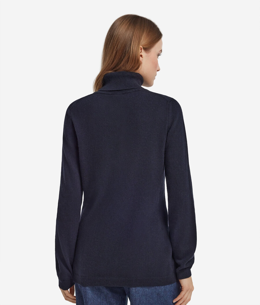 maglione a collo alto in cashmere ultra morbido