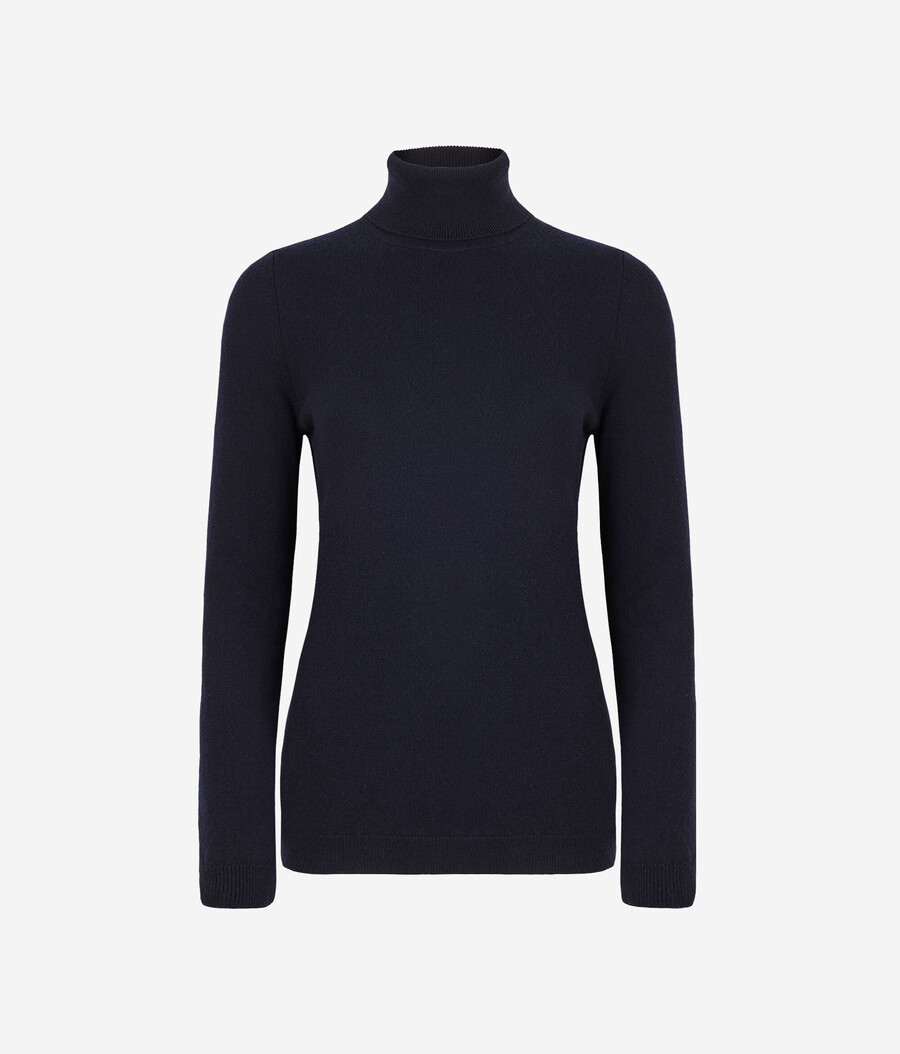 maglione a collo alto in cashmere ultra morbido