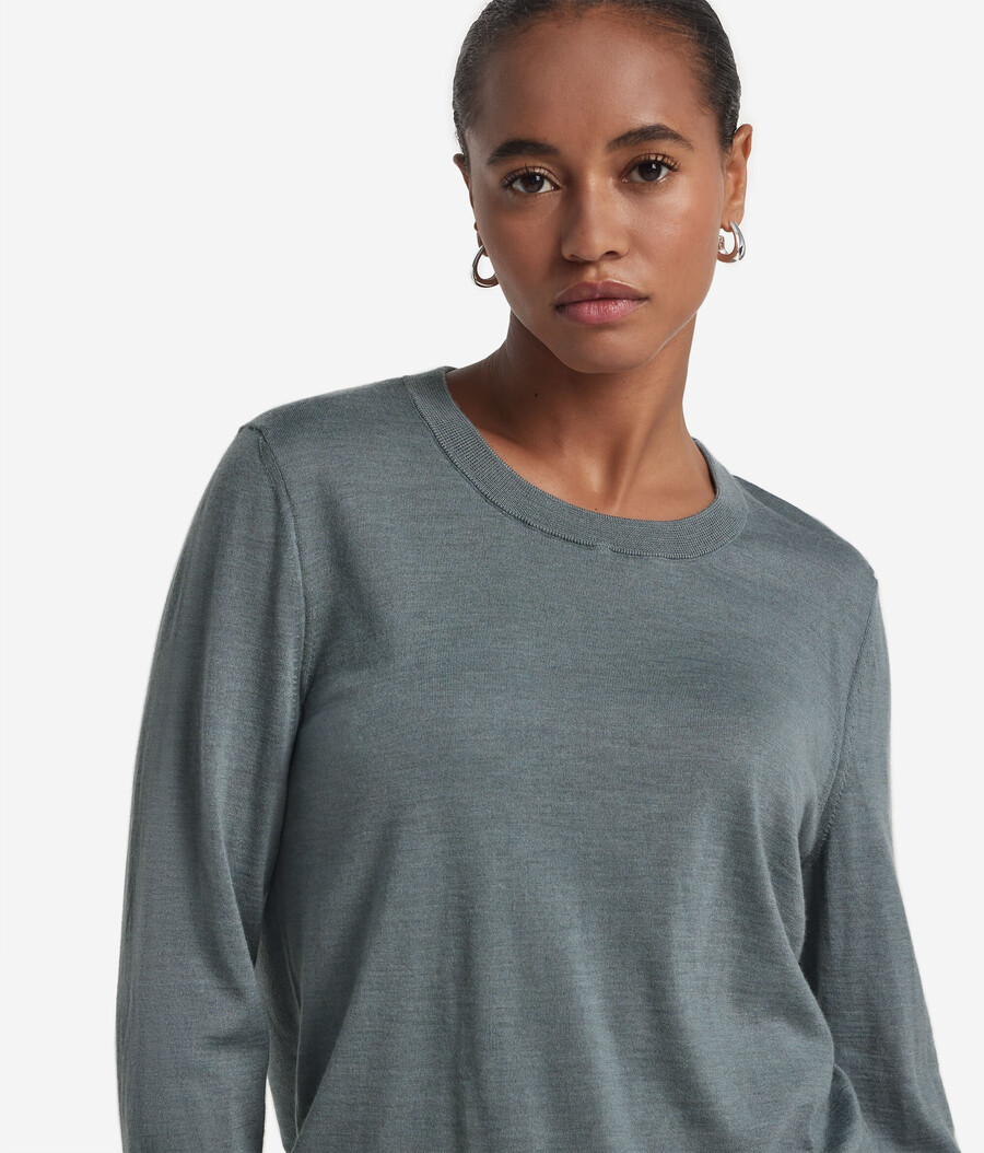 maglione girocollo in cashmere ultrafine