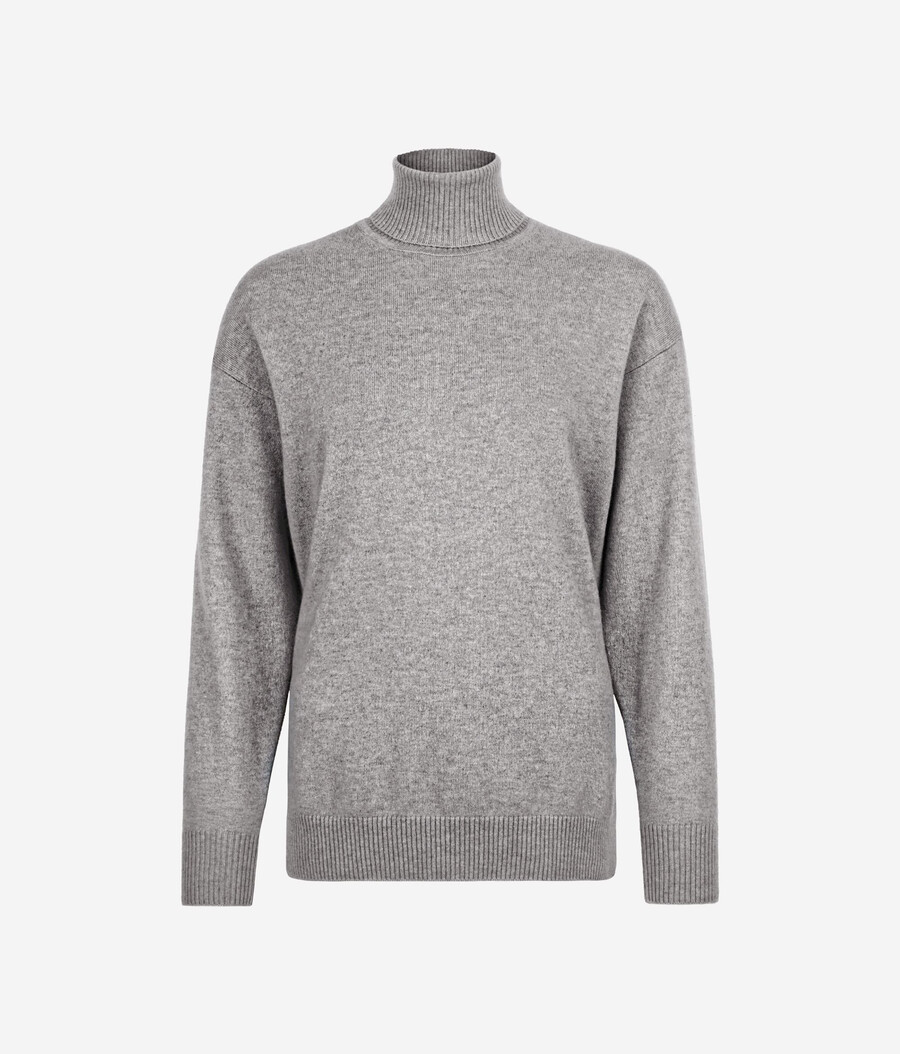 dolcevita in cashmere ultra morbido con spacchi