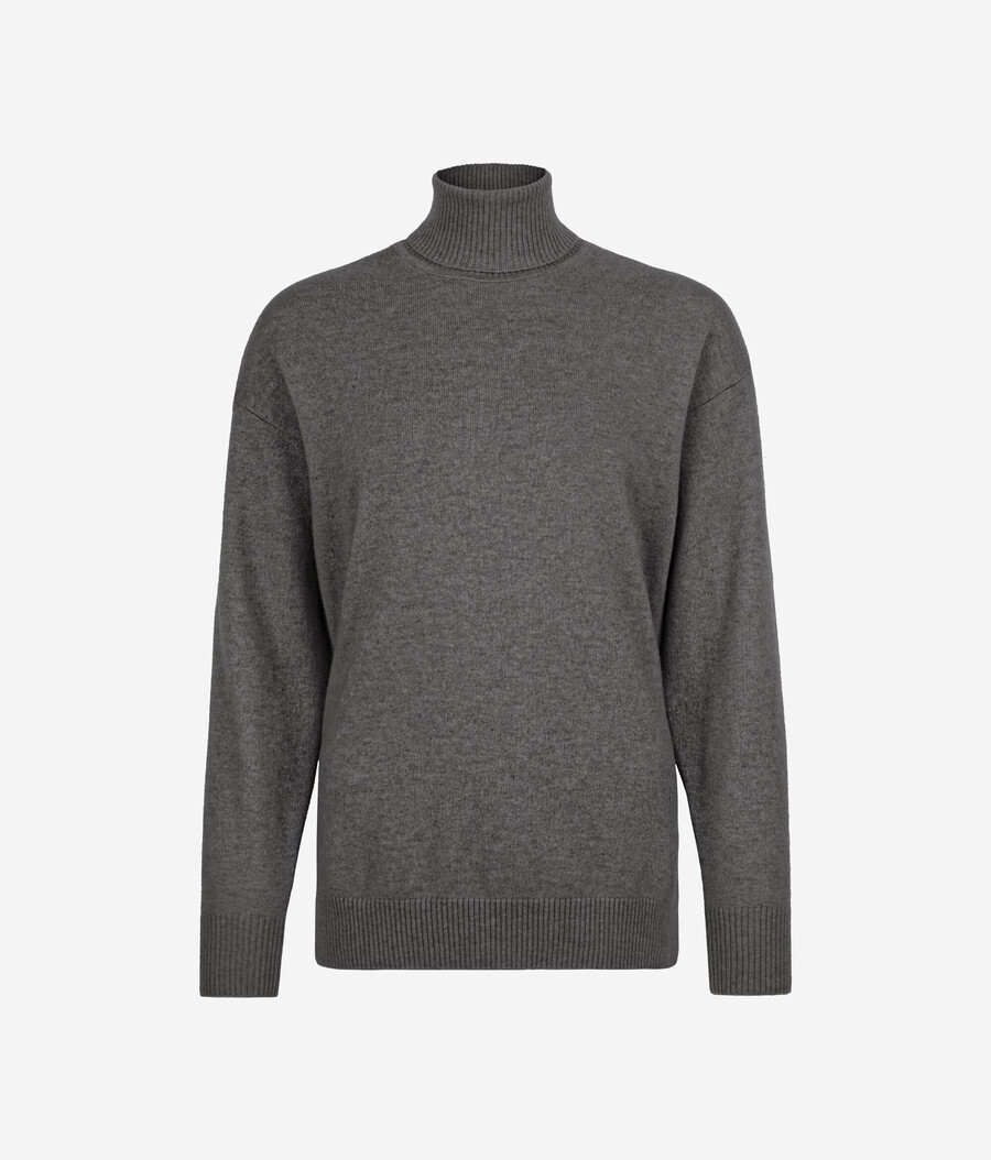 dolcevita in cashmere ultra morbido con spacchi
