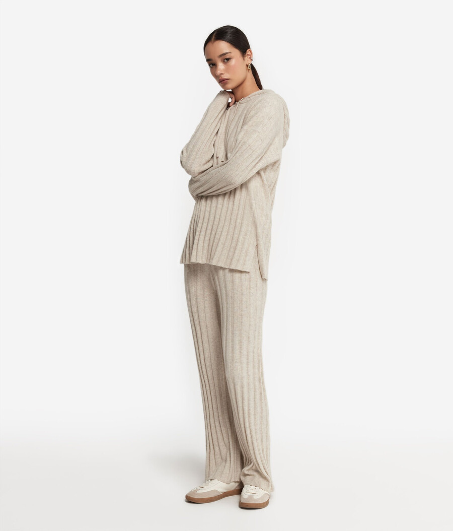 felpa in cashmere ultra morbido a coste
