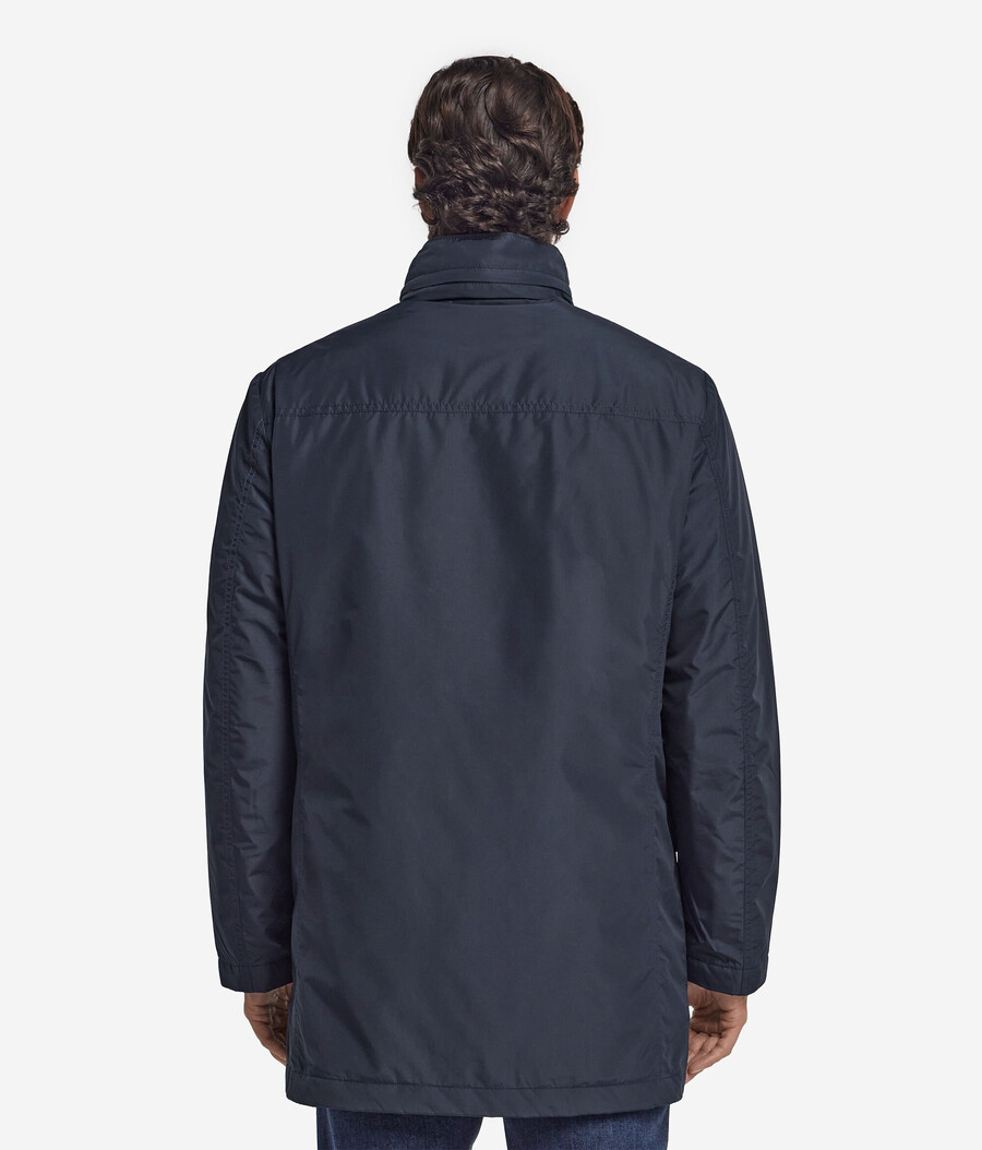 parka in tessuto tecnico cashmere
