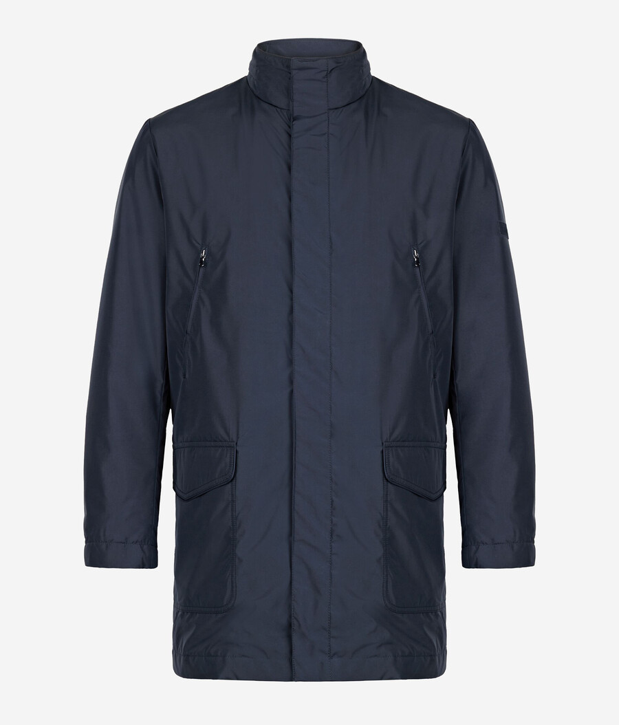 parka in tessuto tecnico cashmere