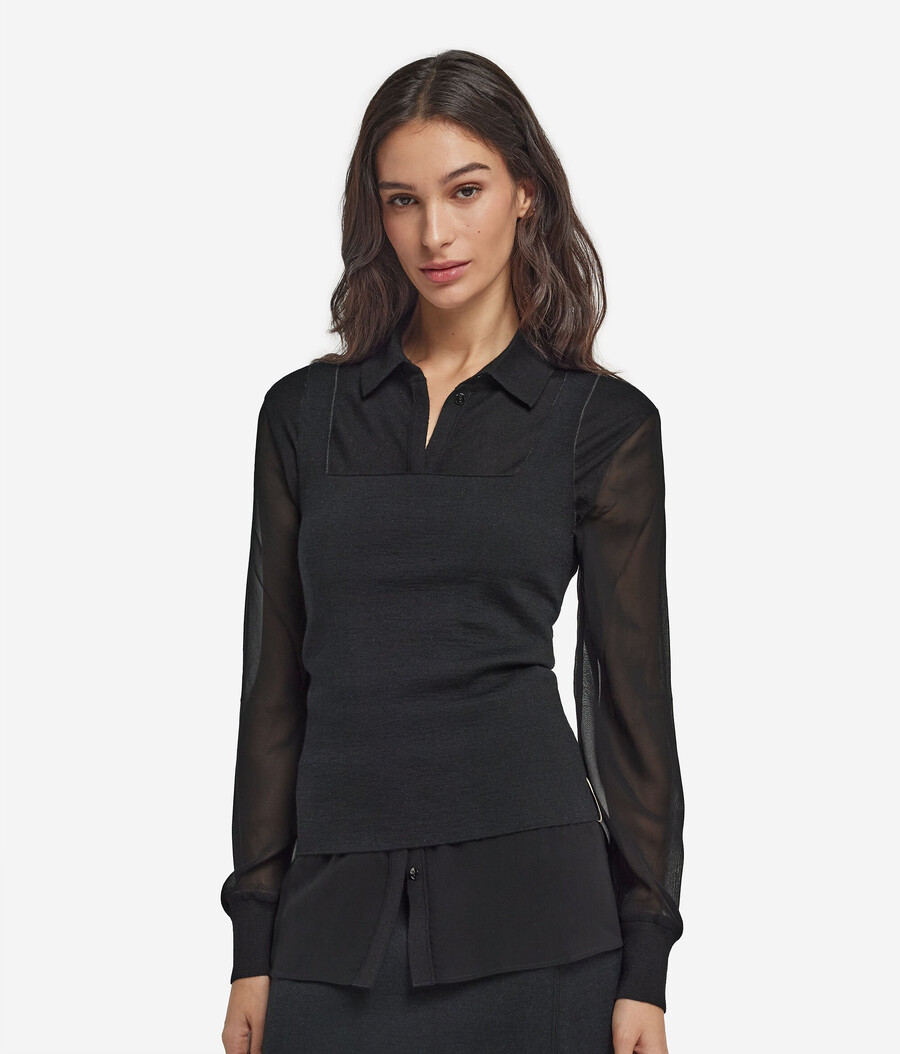 canotta reversibile in cashmere ultrafine