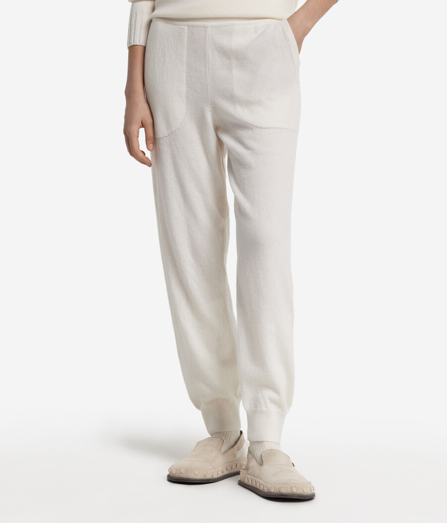 pantaloni della tuta in cashmere ultra morbido