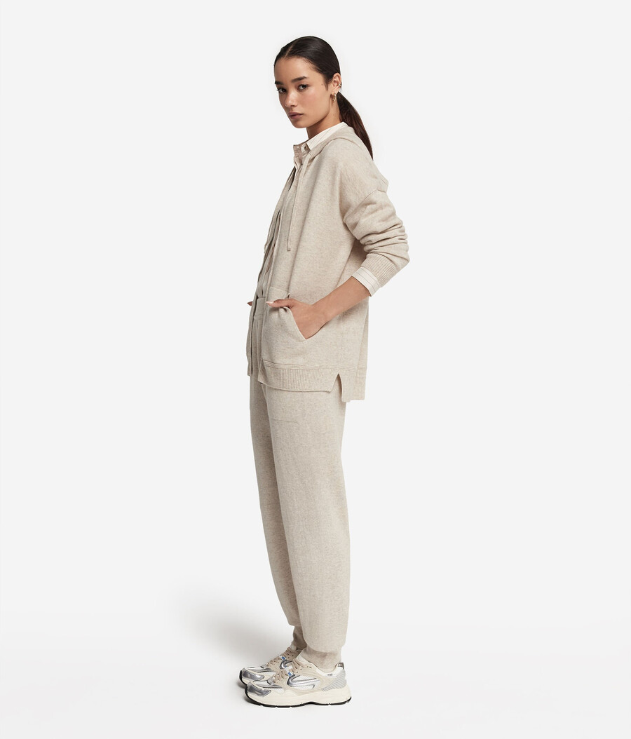 pantaloni della tuta in cashmere ultra morbido