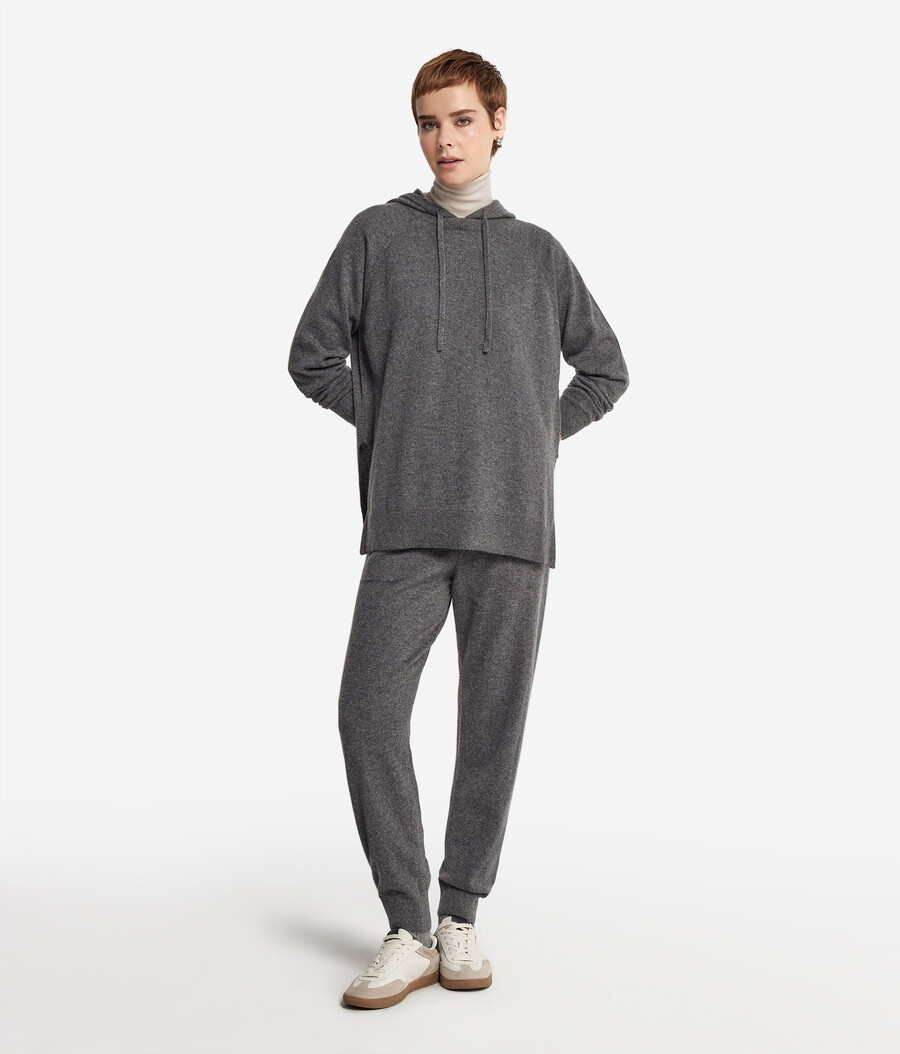 pantaloni della tuta in cashmere ultra morbido