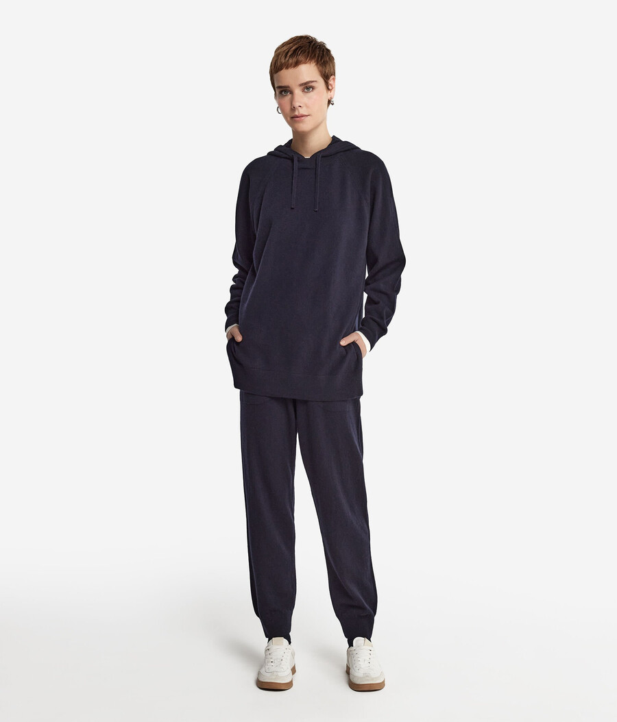 pantaloni della tuta in cashmere ultra morbido