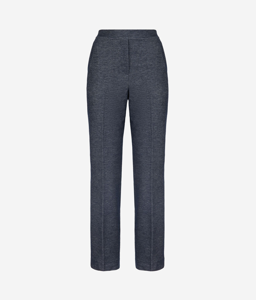 pantaloni in jersey di jeans
