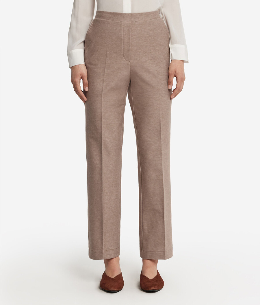 pantaloni in jersey di jeans